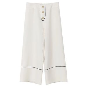 New!!!!! White wide leg pants with tag